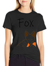 Sleeping Fox Lightweight Cotton T-Shirt – Daily Comfort Graphic Shirt