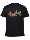 Smile Graffiti Lightweight Cotton T-Shirt – Daily Comfort Graphic Shirt