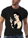 Smoking Retro Woman Lightweight Cotton T-Shirt – Daily Comfort Graphic Shirt