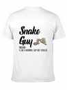 Snakes But Cooler Lightweight Cotton T-Shirt – Daily Comfort Graphic Shirt
