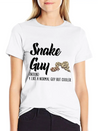 Snakes But Cooler Lightweight Cotton T-Shirt – Daily Comfort Graphic Shirt