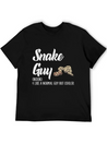 Snakes But Cooler Lightweight Cotton T-Shirt – Daily Comfort Graphic Shirt