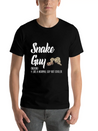 Snakes But Cooler Lightweight Cotton T-Shirt – Daily Comfort Graphic Shirt