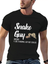 Snakes But Cooler Lightweight Cotton T-Shirt – Daily Comfort Graphic Shirt