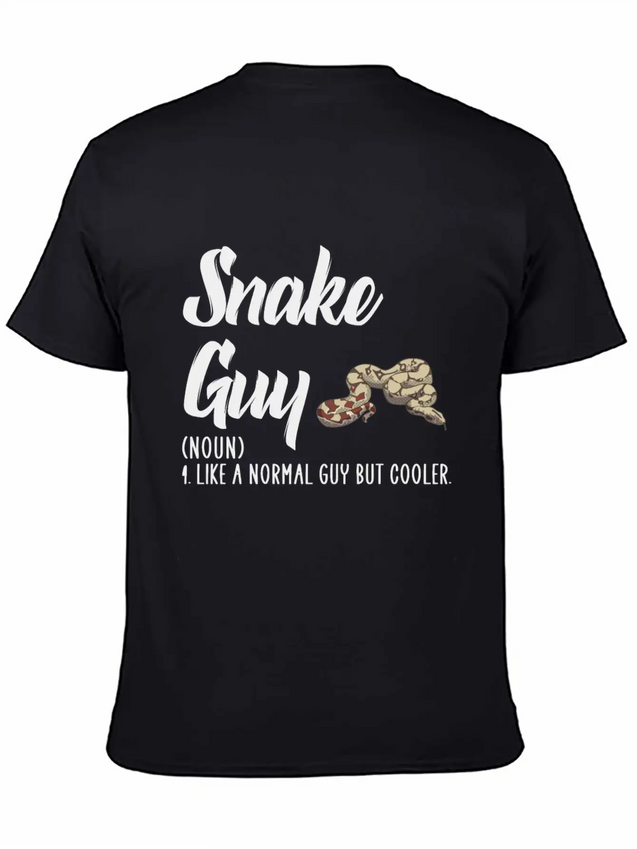 Snakes But Cooler Lightweight Cotton T-Shirt – Daily Comfort Graphic Shirt