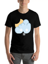 Snow At Night Lightweight Cotton T-Shirt – Daily Comfort Graphic Shirt
