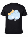 Snow At Night Lightweight Cotton T-Shirt – Daily Comfort Graphic Shirt