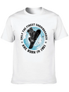 Snowboarder Vintage 1951 Birthday Snowboarding Lightweight Cotton T-Shirt – Daily Comfort Graphic Shirt