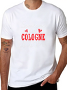 Someone In Cologne Loves Me Relationship Couple Ge Lightweight Cotton T-Shirt – Daily Comfort Graphic Shirt