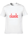Someone In Cologne Loves Me Relationship Couple Ge Lightweight Cotton T-Shirt – Daily Comfort Graphic Shirt