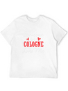 Someone In Cologne Loves Me Relationship Couple Ge Lightweight Cotton T-Shirt – Daily Comfort Graphic Shirt