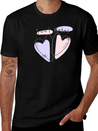 Soul - Heart Lightweight Cotton T-Shirt – Daily Comfort Graphic Shirt