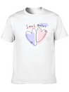 Soul - Heart Lightweight Cotton T-Shirt – Daily Comfort Graphic Shirt