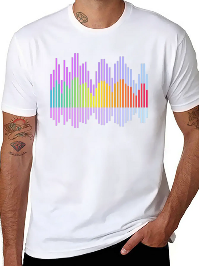 Sound Music Lightweight Cotton T-Shirt – Daily Comfort Graphic Shirt