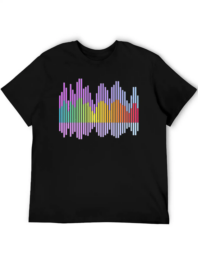 Sound Music Lightweight Cotton T-Shirt – Daily Comfort Graphic Shirt