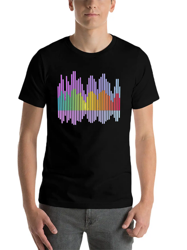 Sound Music Lightweight Cotton T-Shirt – Daily Comfort Graphic Shirt