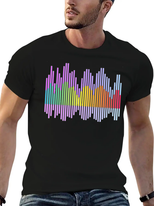 Sound Music Lightweight Cotton T-Shirt – Daily Comfort Graphic Shirt