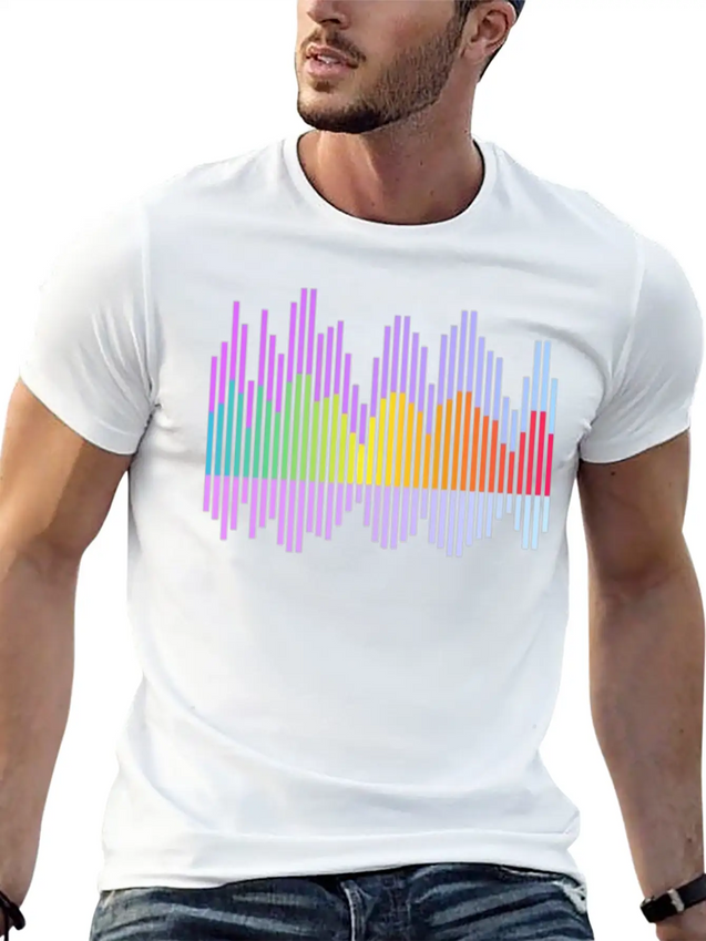 Sound Music Lightweight Cotton T-Shirt – Daily Comfort Graphic Shirt