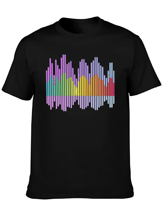 Sound Music Lightweight Cotton T-Shirt – Daily Comfort Graphic Shirt