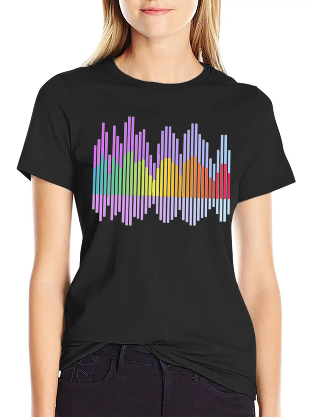 Sound Music Lightweight Cotton T-Shirt – Daily Comfort Graphic Shirt