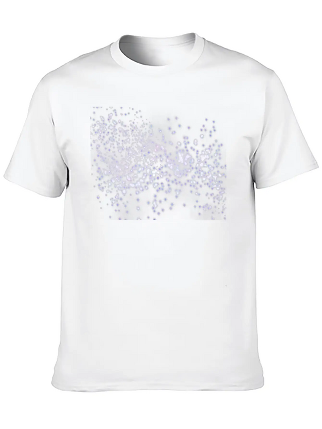 Sparkle Dust Galaxy Design Lightweight Cotton T-Shirt – Daily Comfort Graphic Shirt