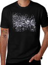 Sparkle Dust Galaxy Design Lightweight Cotton T-Shirt – Daily Comfort Graphic Shirt