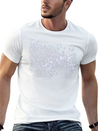 Sparkle Dust Galaxy Design Lightweight Cotton T-Shirt – Daily Comfort Graphic Shirt
