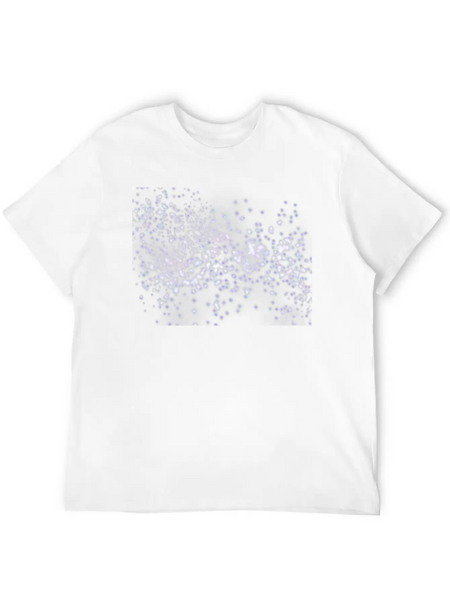 Sparkle Dust Galaxy Design Lightweight Cotton T-Shirt – Daily Comfort Graphic Shirt