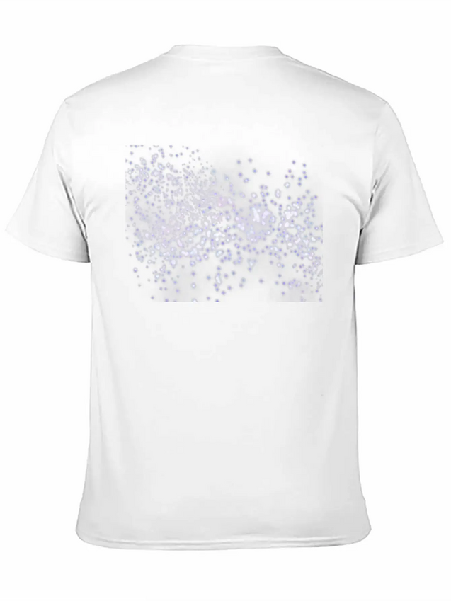 Sparkle Dust Galaxy Design Lightweight Cotton T-Shirt – Daily Comfort Graphic Shirt