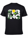 Spring Buds Gift Idea Sun Beach Spring Lightweight Cotton T-Shirt – Daily Comfort Graphic Shirt