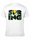 Spring Buds Gift Idea Sun Beach Spring Lightweight Cotton T-Shirt – Daily Comfort Graphic Shirt