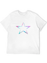Star Lightweight Cotton T-Shirt – Daily Comfort Graphic Shirt