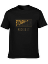 Stonemason Rockin It Lightweight Cotton T-Shirt – Daily Comfort Graphic Shirt