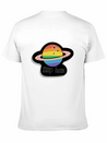 Stop Hate - Pride - Rainbow Lightweight Cotton T-Shirt – Daily Comfort Graphic Shirt