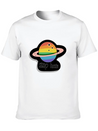 Stop Hate - Pride - Rainbow Lightweight Cotton T-Shirt – Daily Comfort Graphic Shirt