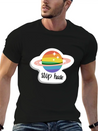Stop Hate - Pride - Rainbow Lightweight Cotton T-Shirt – Daily Comfort Graphic Shirt