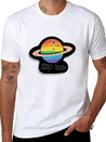 Stop Hate - Pride - Rainbow Lightweight Cotton T-Shirt – Daily Comfort Graphic Shirt