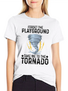 Storm Chasing Funny Tornado Chaser Lightweight Cotton T-Shirt – Daily Comfort Graphic Shirt