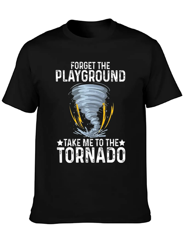 Storm Chasing Funny Tornado Chaser Lightweight Cotton T-Shirt – Daily Comfort Graphic Shirt
