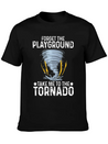 Storm Chasing Funny Tornado Chaser Lightweight Cotton T-Shirt – Daily Comfort Graphic Shirt