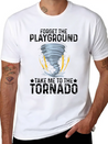 Storm Chasing Funny Tornado Chaser Lightweight Cotton T-Shirt – Daily Comfort Graphic Shirt