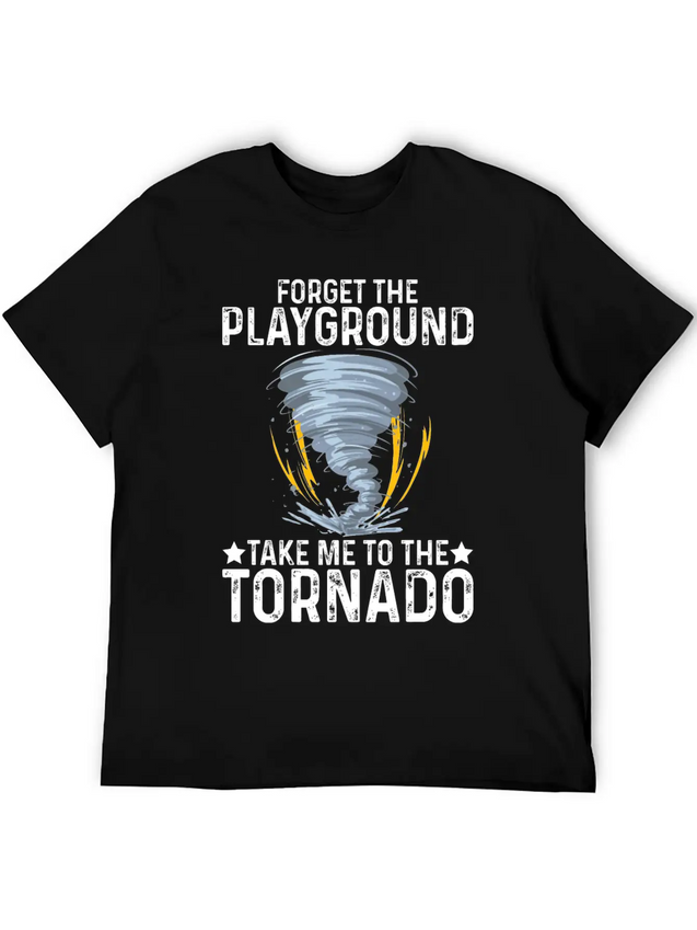 Storm Chasing Funny Tornado Chaser Lightweight Cotton T-Shirt – Daily Comfort Graphic Shirt