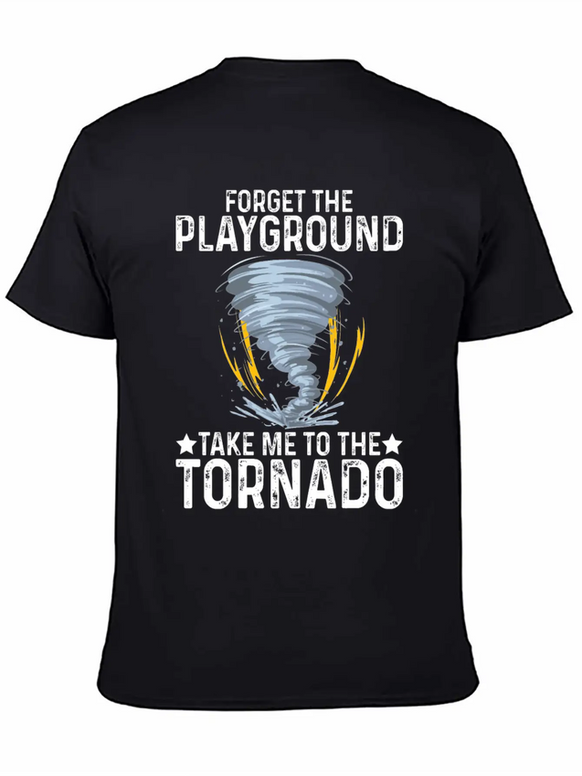 Storm Chasing Funny Tornado Chaser Lightweight Cotton T-Shirt – Daily Comfort Graphic Shirt