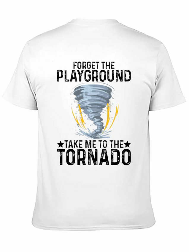 Storm Chasing Funny Tornado Chaser Lightweight Cotton T-Shirt – Daily Comfort Graphic Shirt