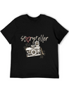 Storyteller Camera Photography Shirt Lightweight Cotton T-Shirt – Daily Comfort Graphic Shirt