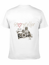 Storyteller Camera Photography Shirt Lightweight Cotton T-Shirt – Daily Comfort Graphic Shirt