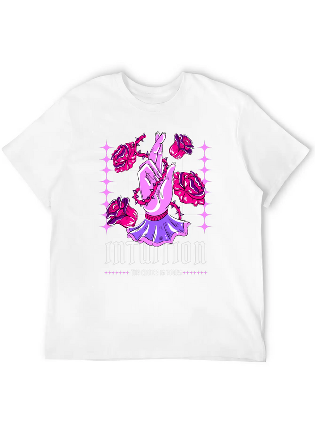 Street Wear Urban Style Lightweight Cotton T-Shirt – Daily Comfort Graphic Shirt