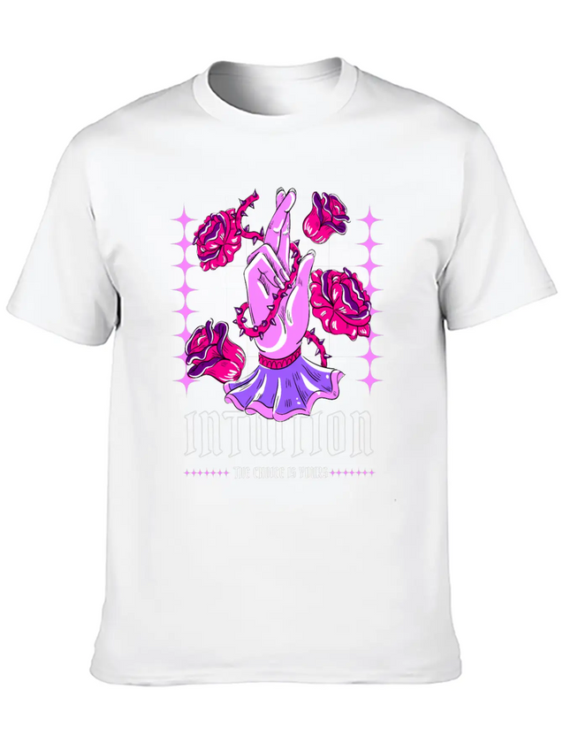 Street Wear Urban Style Lightweight Cotton T-Shirt – Daily Comfort Graphic Shirt