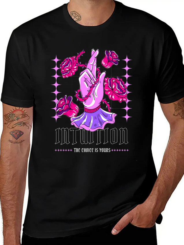 Street Wear Urban Style Lightweight Cotton T-Shirt – Daily Comfort Graphic Shirt