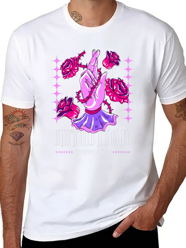 Street Wear Urban Style Lightweight Cotton T-Shirt – Daily Comfort Graphic Shirt